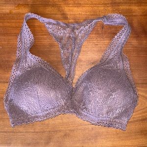 Victoria's Secret Purple Lace Bralette Size XS